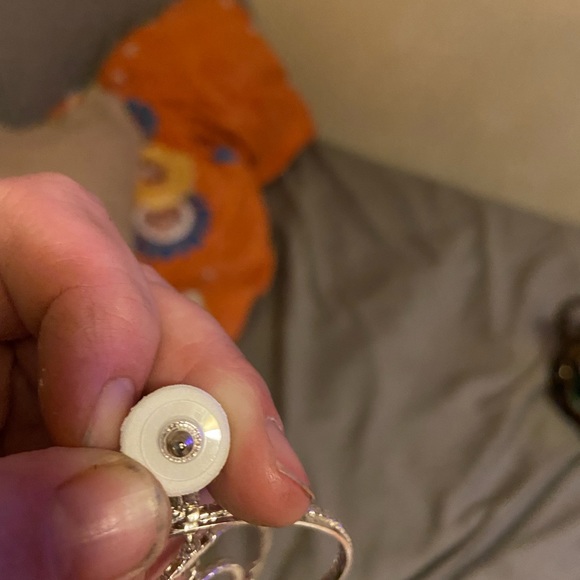 Sterling silver earrings - Picture 3 of 3